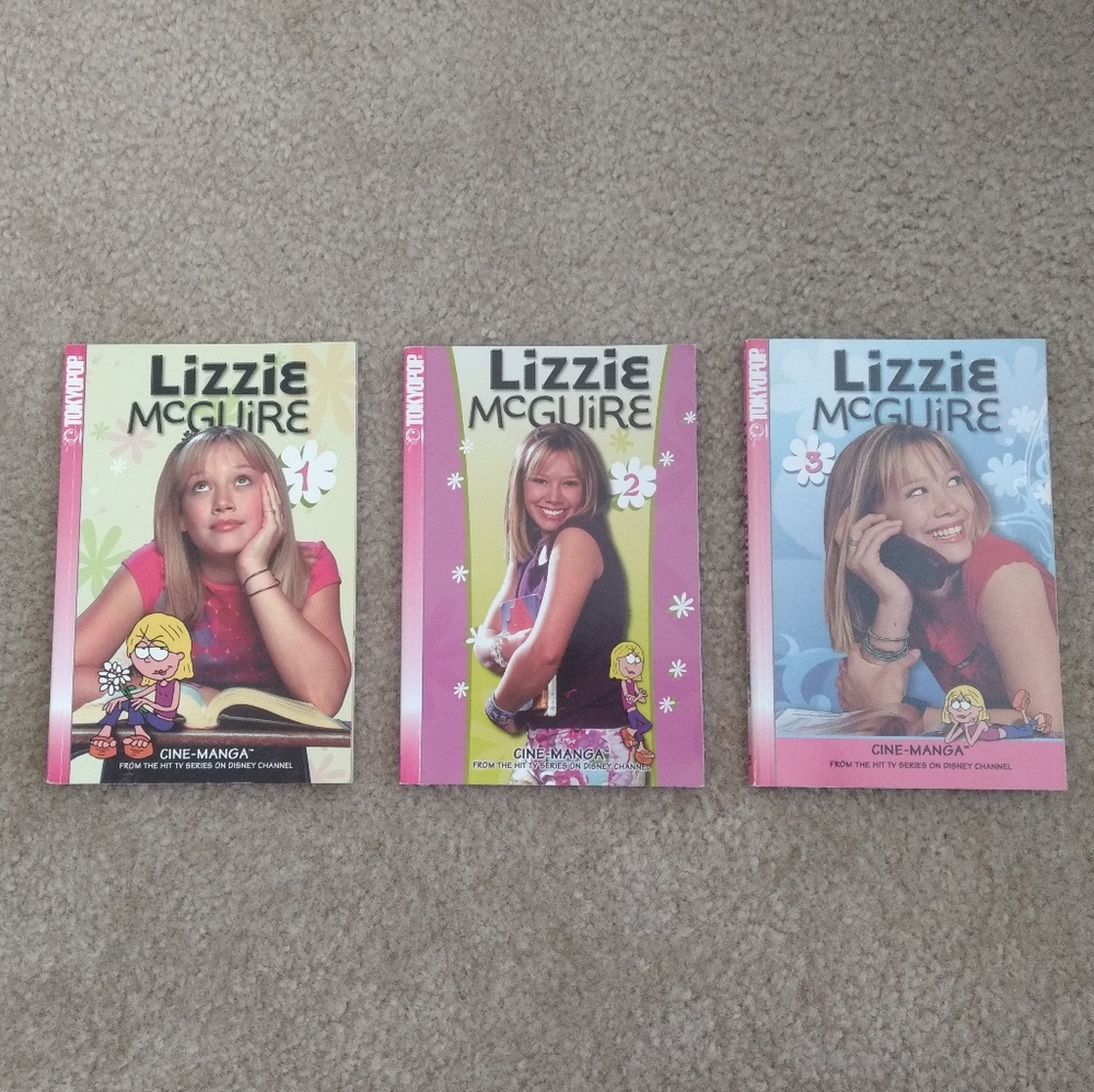 Lizzie McGuire Cine-Manga Books